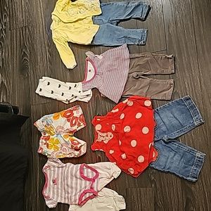 Size 3-6 months clothing